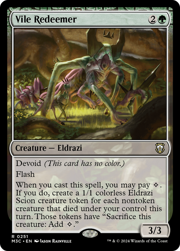 Vile Redeemer [Modern Horizons 3 Commander]