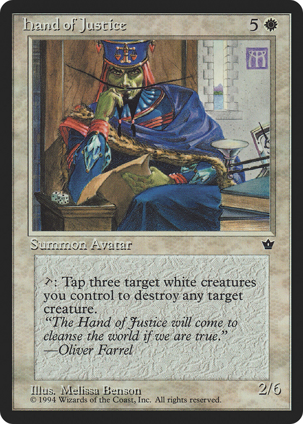 Hand of Justice [Fallen Empires]