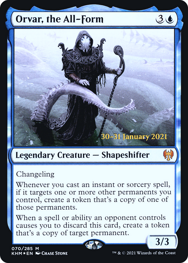 Orvar, the All-Form [Kaldheim Prerelease Promos]