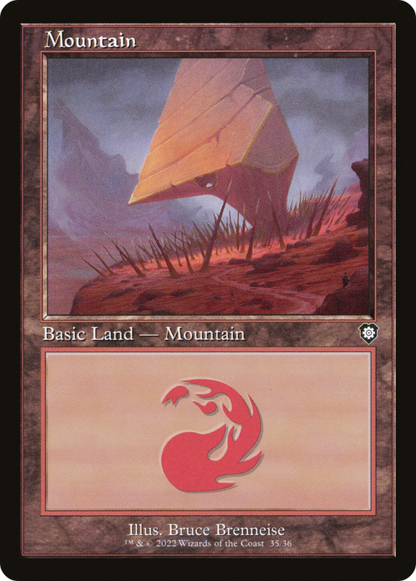 Mountain (035) (Retro) [The Brothers' War Commander]