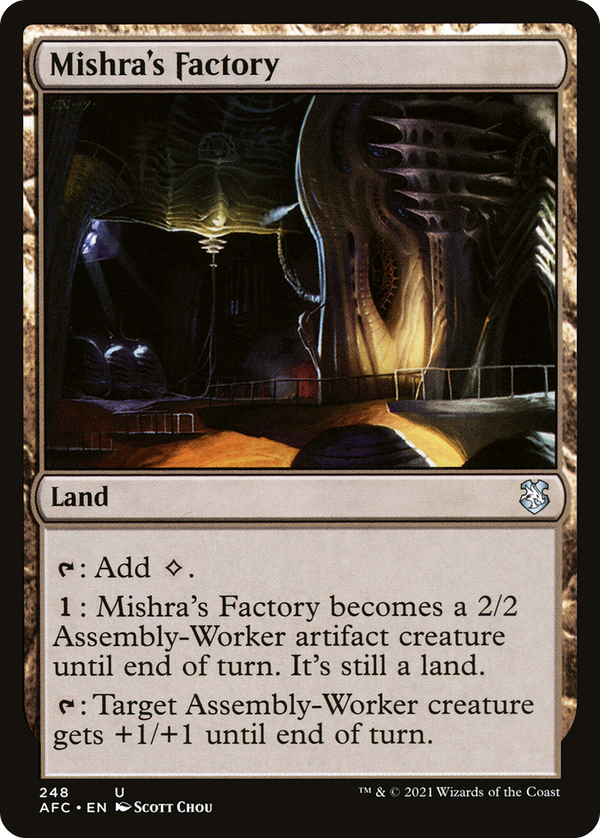 Mishra's Factory [Dungeons & Dragons: Adventures in the Forgotten Realms Commander]