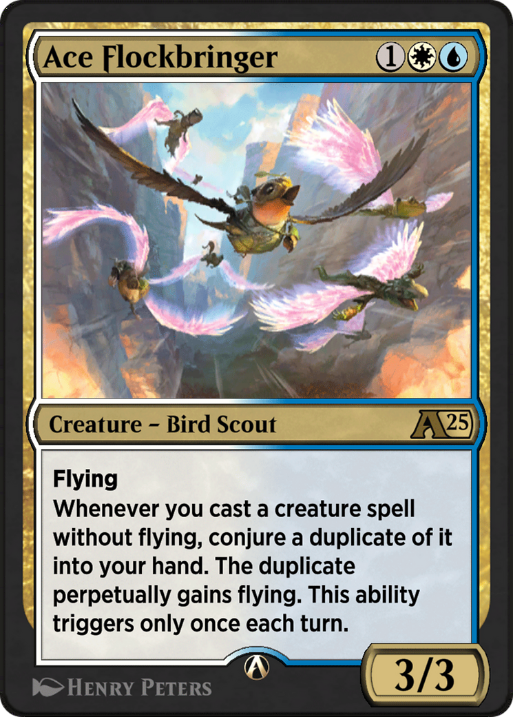 Ace Flockbringer (YBLB-020) - Alchemy: Bloomburrow