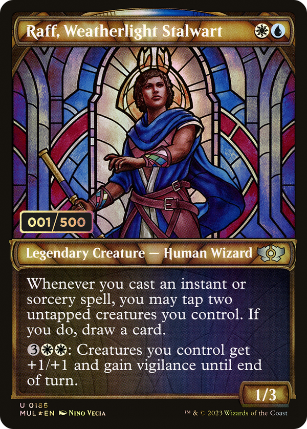 Raff, Weatherlight Stalwart (Serialized) [Multiverse Legends]