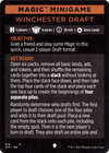 Winchester Draft // Winchester Draft (cont'd) (MSTX-004) - Strixhaven: School of Mages Minigames