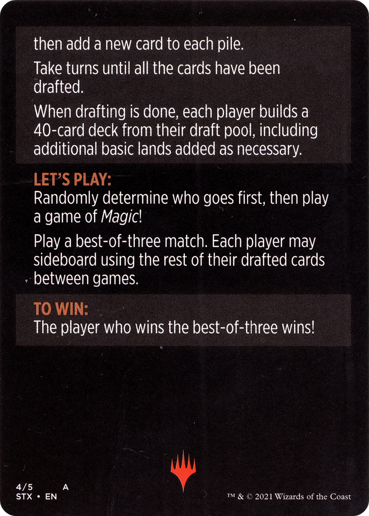 Winchester Draft // Winchester Draft (cont'd) (MSTX-004) - Strixhaven: School of Mages Minigames