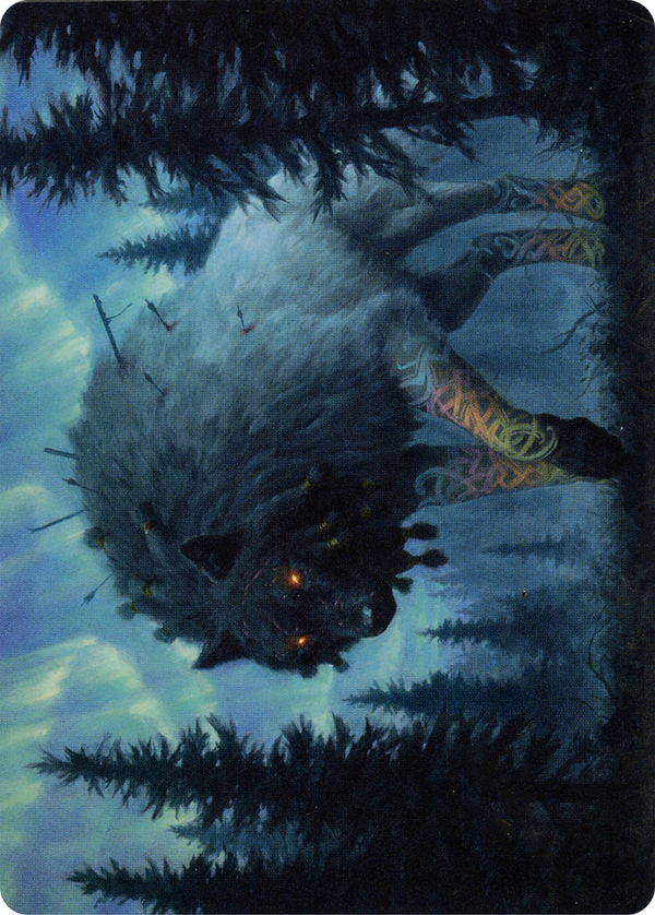 Sarulf, Realm Eater // Sarulf, Realm Eater (ASKHM-065) - Art Series: Kaldheim (Borderless)