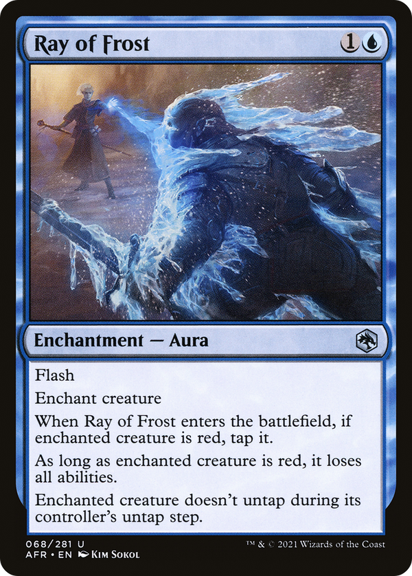 Ray of Frost [Dungeons & Dragons: Adventures in the Forgotten Realms]