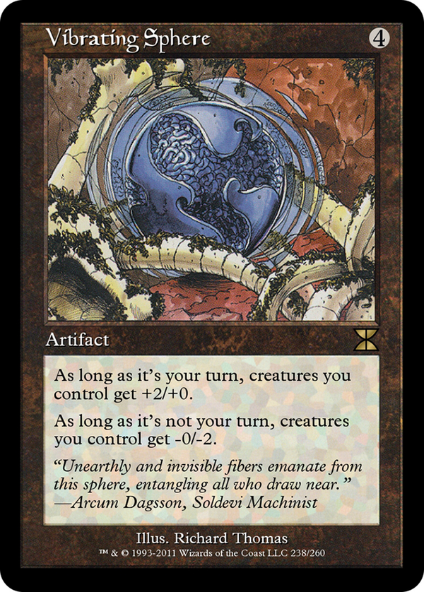 Vibrating Sphere (ME4-238) - Masters Edition IV Foil