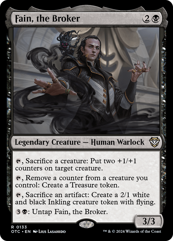 Fain, the Broker [Outlaws of Thunder Junction Commander]