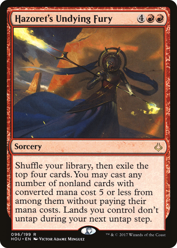 Hazoret's Undying Fury [Hour of Devastation]