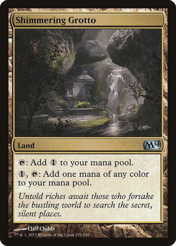Shimmering Grotto [Magic 2014]