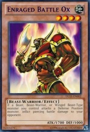 Enraged Battle Ox (Green) (DL15-EN002) - Duelist League Promo Unlimited