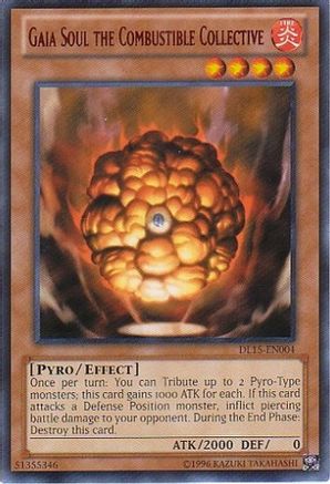 Gaia Soul the Combustible Collective (Red) (DL15-EN004) - Duelist League Promo Unlimited