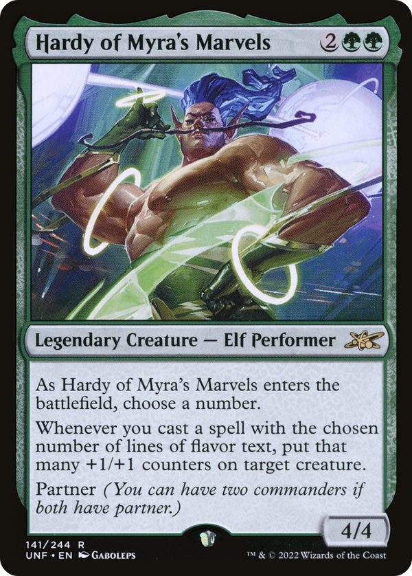 Hardy of Myra's Marvels [Unfinity]