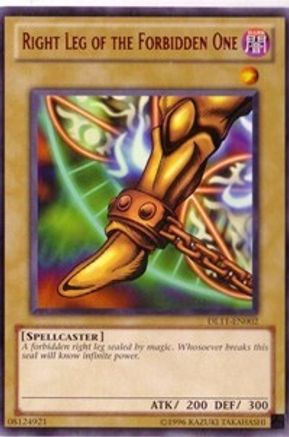 Right Leg of the Forbidden One (Red) (DL11-EN002) - Duelist League Promo Unlimited