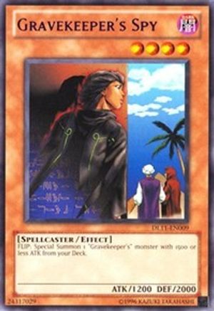 Gravekeeper's Spy (Purple) (DL11-EN009) - Duelist League Promo Unlimited