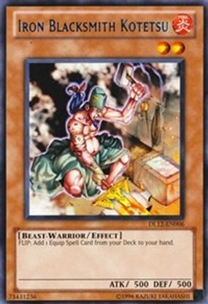 Iron Blacksmith Kotetsu (Blue) (DL12-EN006) - Duelist League Promo Unlimited