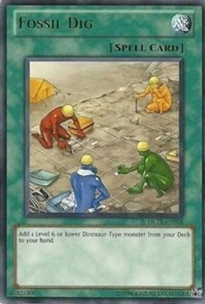 Fossil Dig (Green) (DL13-EN018) - Duelist League Promo Unlimited
