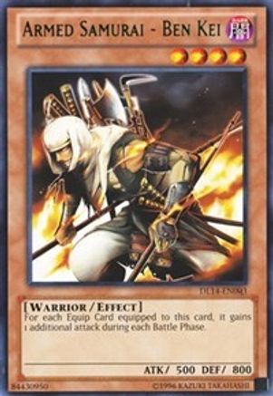 Armed Samurai - Ben Kei (Green) (DL14-EN003) - Duelist League Promo Unlimited