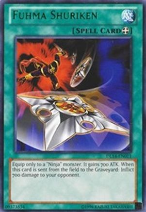 Fuhma Shuriken (Green) (DL14-EN011) - Duelist League Promo Unlimited