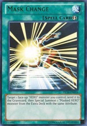 Mask Change (Green) (DL14-EN016) - Duelist League Promo Unlimited