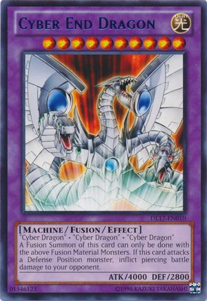 Cyber End Dragon (Blue) (DL17-EN010) - Duelist League Promo Unlimited
