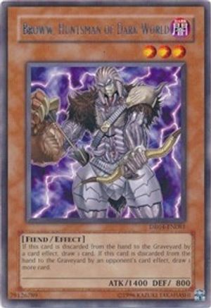 Broww, Huntsman of Dark World (DR04-EN081) - Dark Revelation Volume 4 Unlimited