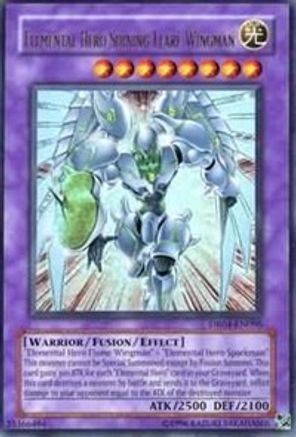 Elemental Hero Shining Flare Wingman (DR04-EN096) - Dark Revelation Volume 4 Unlimited