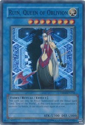 Ruin, Queen of Oblivion (DR04-EN154) - Dark Revelation Volume 4 Unlimited