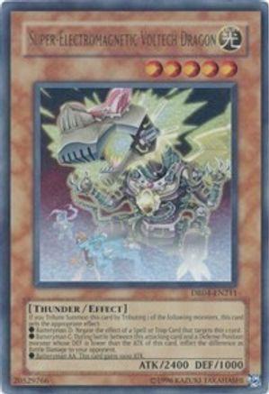 Super-Electromagnetic Voltech Dragon (DR04-EN211) - Dark Revelation Volume 4 Unlimited