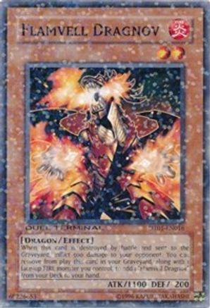 Flamvell Dragnov (DT01-EN016) - Duel Terminal 1 Limited