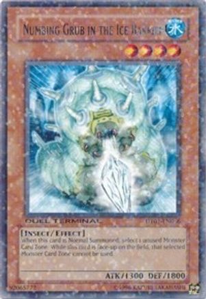 Numbing Grub in the Ice Barrier (DT01-EN066) - Duel Terminal 1 Limited