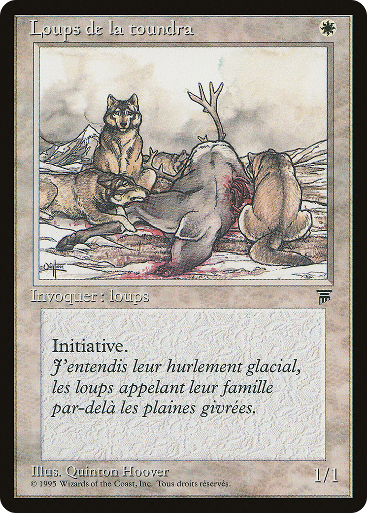 Tundra Wolves (French) - 