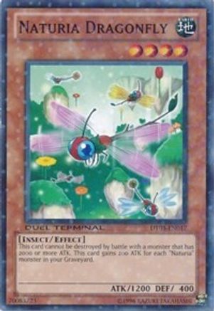 Naturia Dragonfly (DT03-EN017) - Duel Terminal 3 Limited