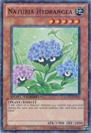 Naturia Hydrangea (DT03-EN072) - Duel Terminal 3 Limited