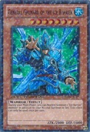 General Grunard of the Ice Barrier (DT03-EN077) - Duel Terminal 3 Limited