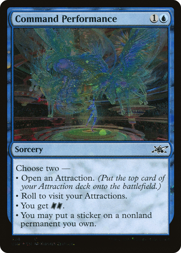 Command Performance (Galaxy Foil) [Unfinity]