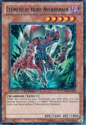 Elemental Hero Necroshade (DT04-EN007) - Duel Terminal 4 Limited