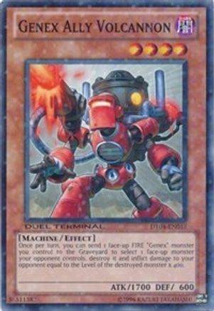 Genex Ally Volcannon (DT04-EN014) - Duel Terminal 4 Limited