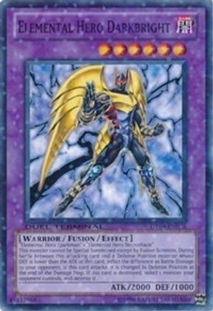 Elemental Hero Darkbright (DT04-EN036) - Duel Terminal 4 Limited