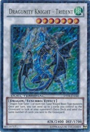 Dragunity Knight - Trident (DT04-EN040) - Duel Terminal 4 Limited