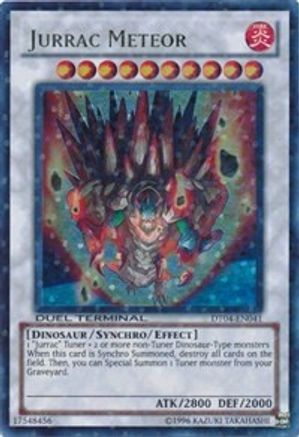 Jurrac Meteor (DT04-EN041) - Duel Terminal 4 Limited