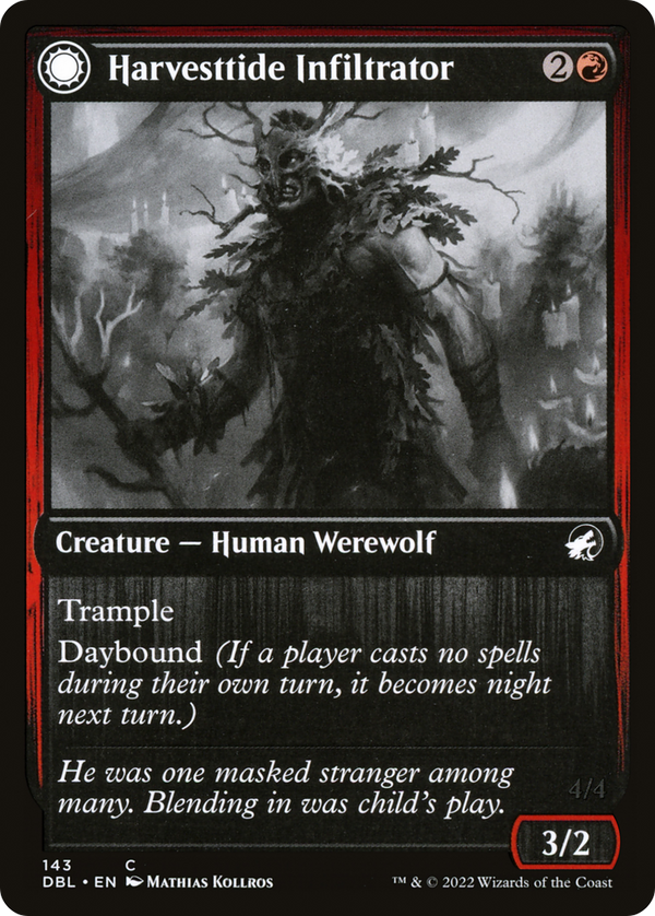 Harvesttide Infiltrator // Harvesttide Assailant [Innistrad: Double Feature]
