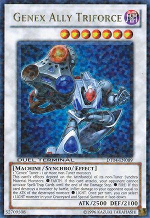 Genex Ally Triforce (DT04-EN089) - Duel Terminal 4 Limited