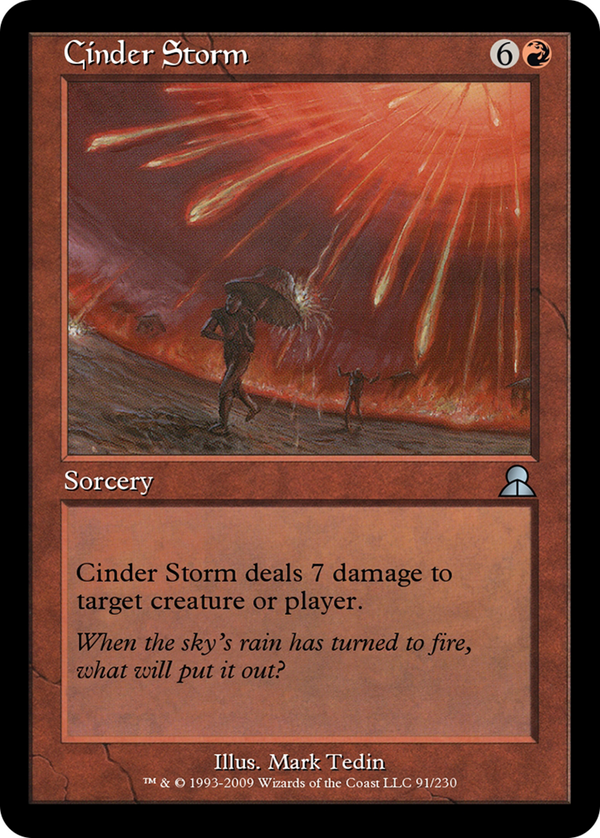 Cinder Storm (ME3-091) - Masters Edition III