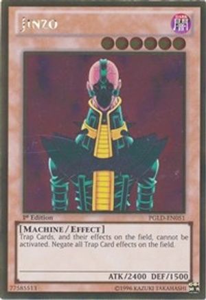 Jinzo (PGLD-EN051) - Premium Gold 1st Edition