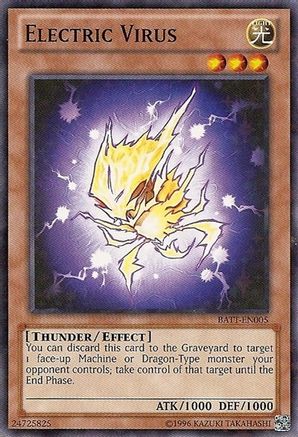Electric Virus (Starfoil) (BATT-EN005) - Battle Pack Tournament Prize Cards Limited