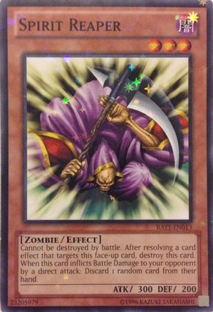 Spirit Reaper (Starfoil) (BATT-EN013) - Battle Pack Tournament Prize Cards Limited