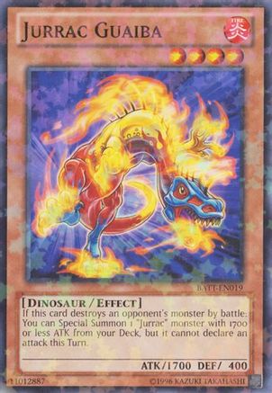 Jurrac Guaiba (Starfoil) (BATT-EN019) - Battle Pack Tournament Prize Cards Limited