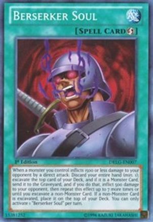 Berserker Soul (DRLG-EN007) - Dragons of Legend 1st Edition